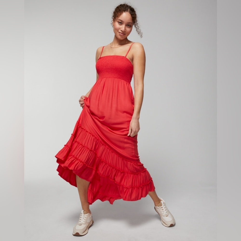 SOMA Challis Convertible Maxi Dress